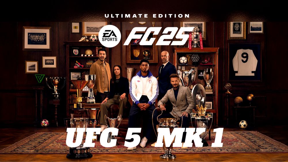 30-50 игр. PS 5 FIFA 25 UFC 5 PLAY STATION 5 аренда прокат sony