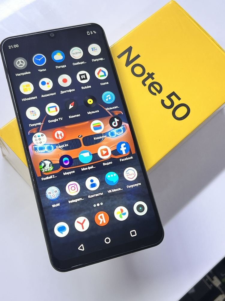 Realme Note 50 Black 64Gb
