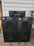 Колонки с90 с усилителем Kenwood.