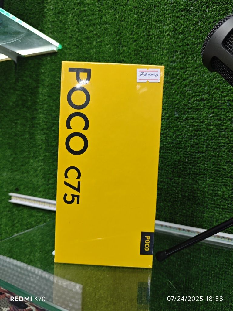 Poco c75 256гб новый запечатный