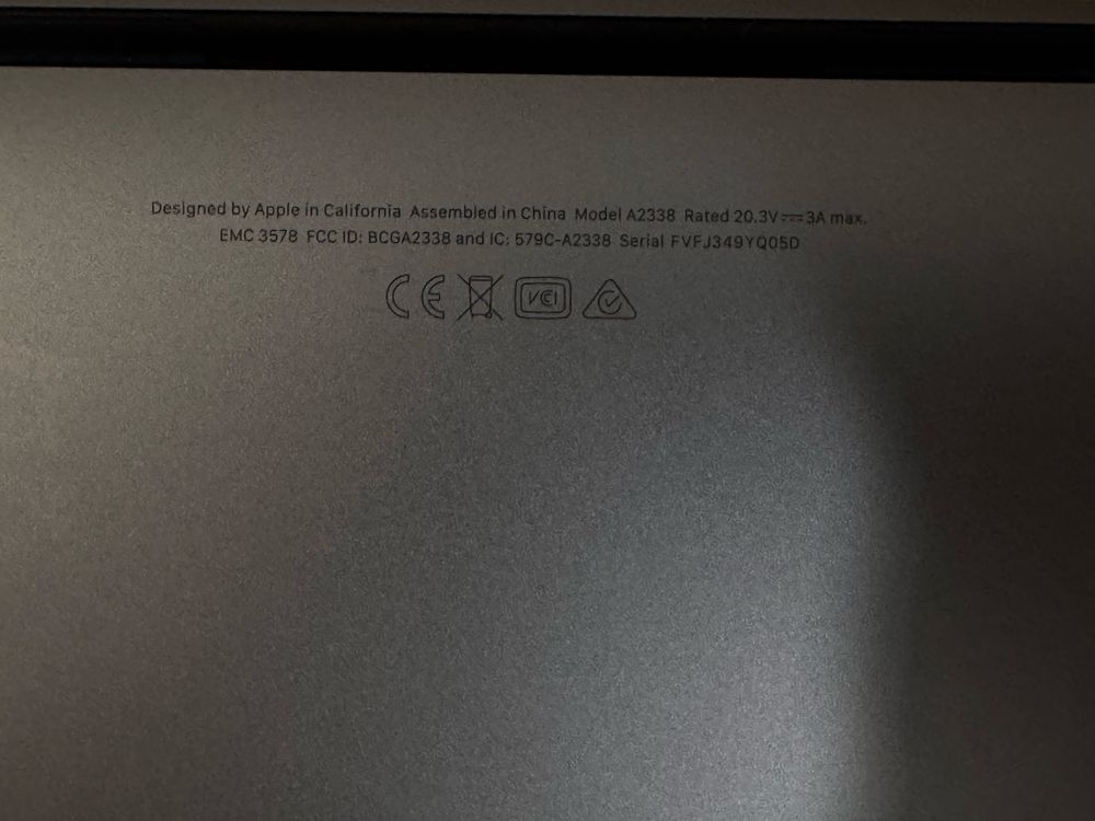 Macbook pro 13, 20