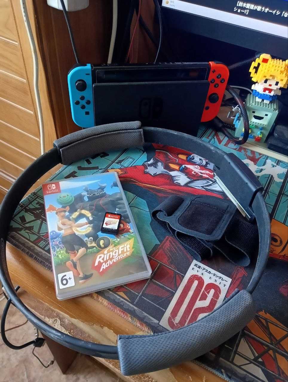 Nintendo switch (2ревизия) + игры +доп набор джойконов