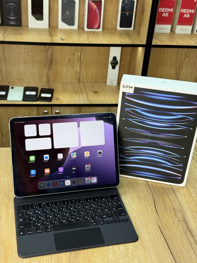 Ipad Pro 11 M2 Симка wifi 128 gb
