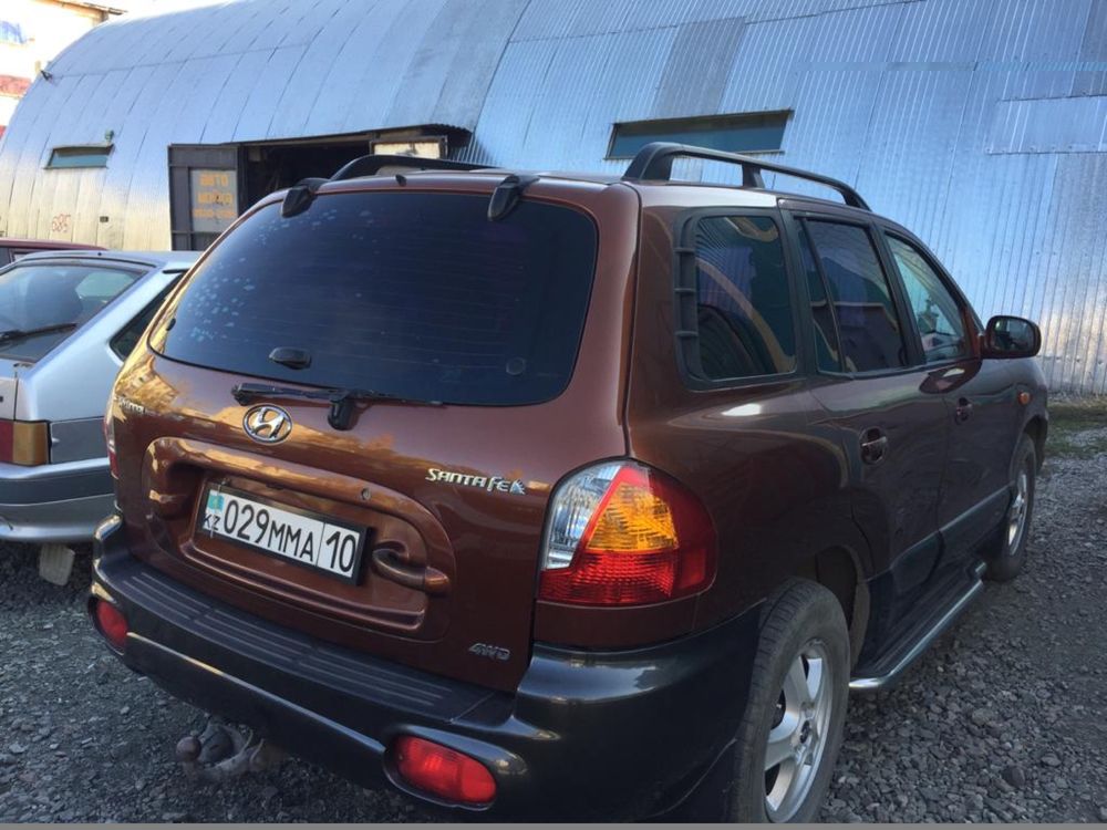 Hyundai Santa-Fe КАЗ.УЧЕТ 2001 год дизель