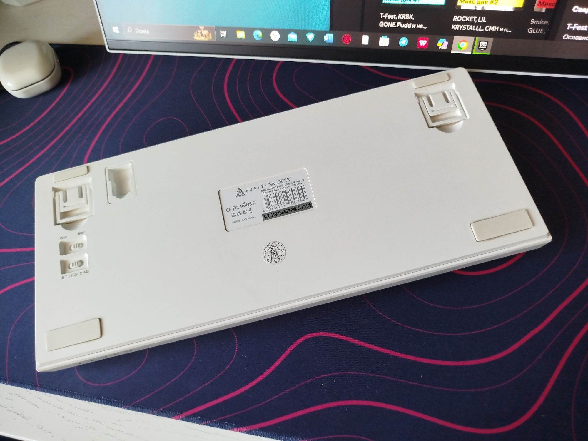 Клавиатура Ajazz ak 820 pro