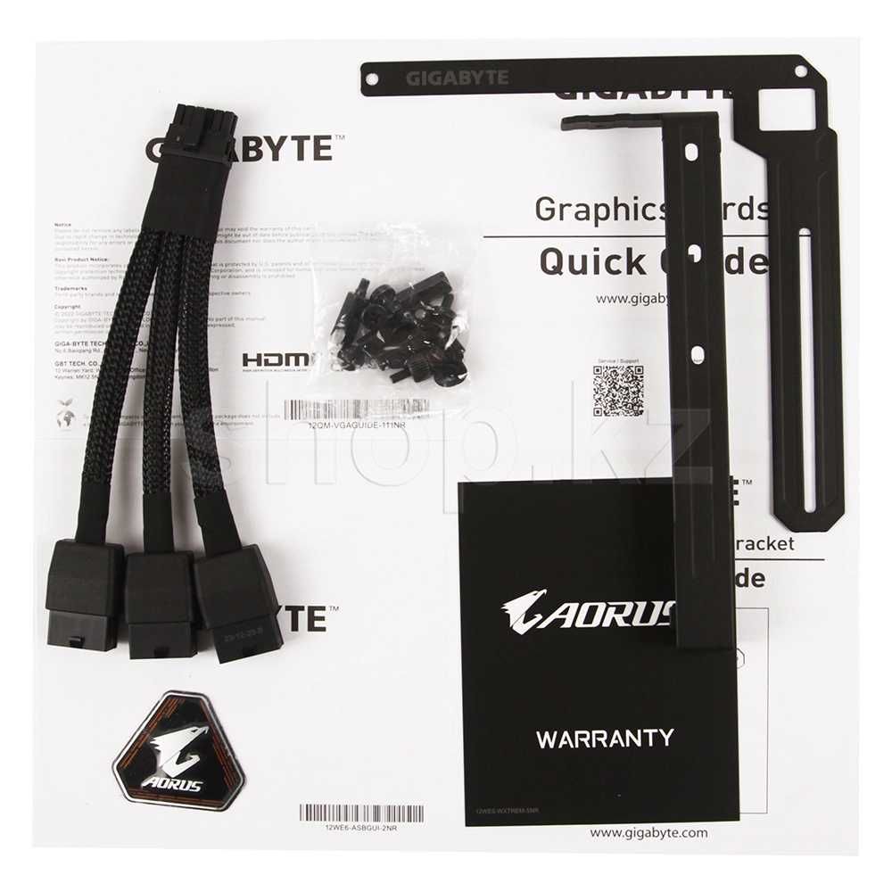 Видеокарта Gigabyte RTX 4080 Super Aorus Master 16 GB