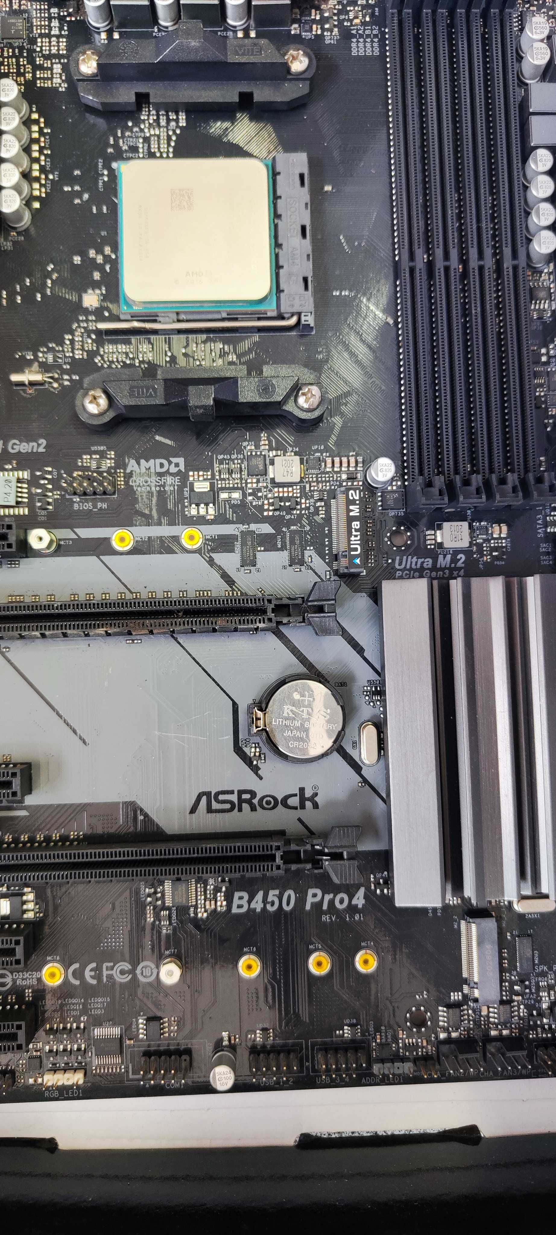Материнская плата ASRock B450 Pro4