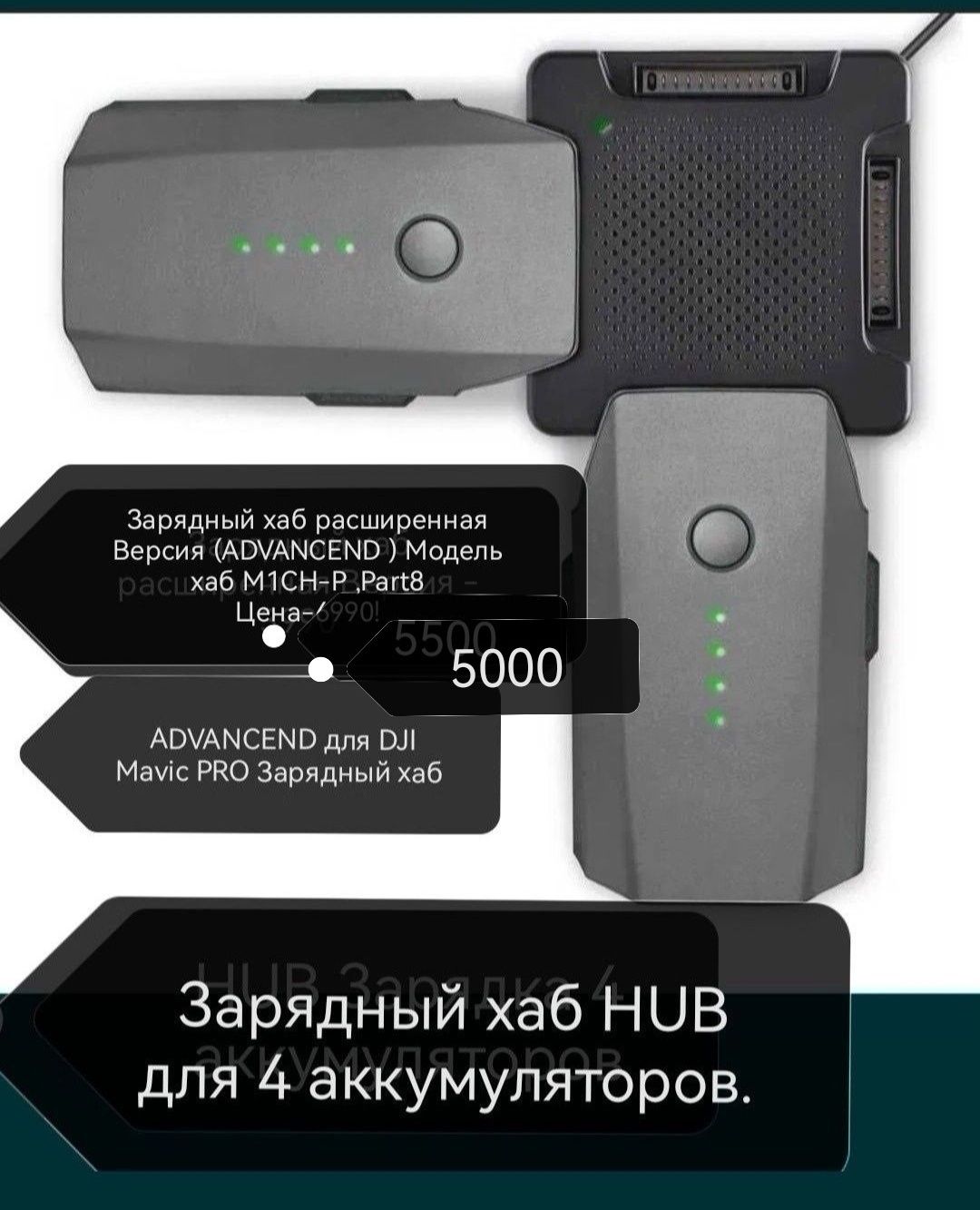 Аксессуары для дрона DJI Mavic PRO Spark Platinum