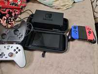 Nintendo Switch 2 ревизия + два геймпада (GameSir T4 Pro и Nova Lite)