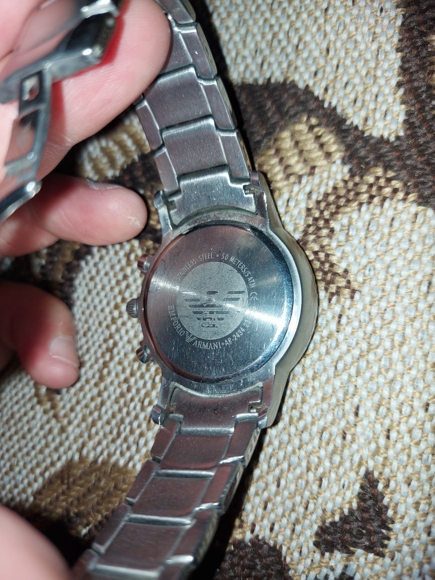 Продам или обменяю оригинальные часы Armani AR-2434,только часы,дёшево