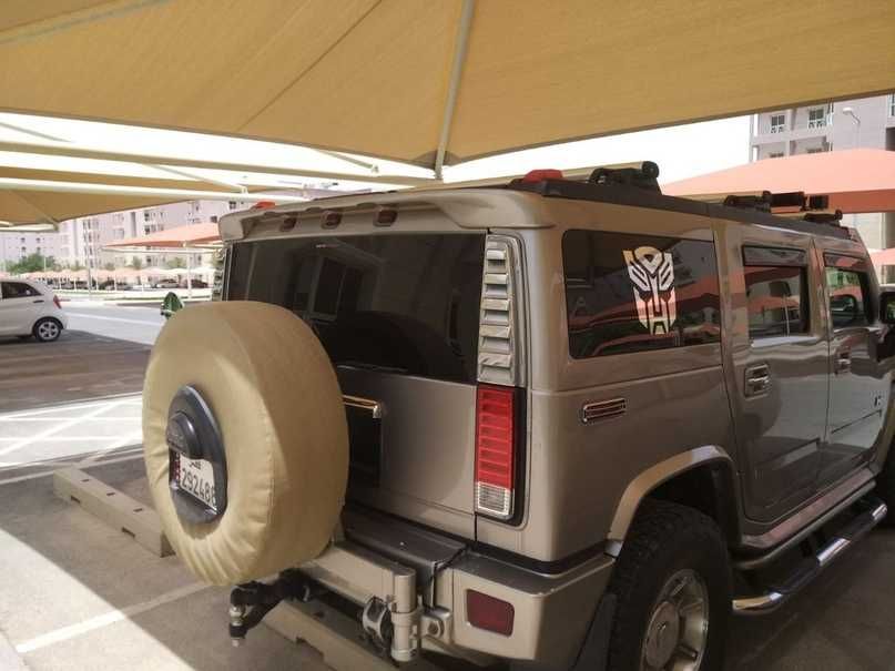 Спойлер верхний Hummer H2