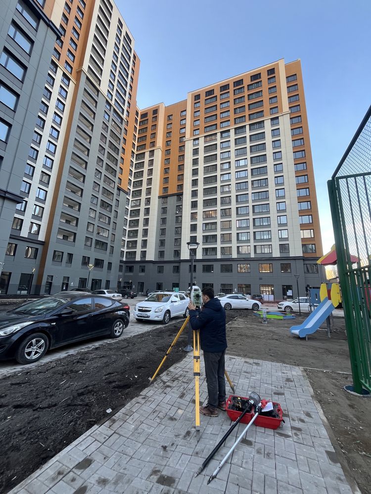 Геодезист диагональ разбивка не дорого