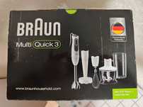 BRAUN MQ 3137 WH – ручной погружной блендер (Германия), новый