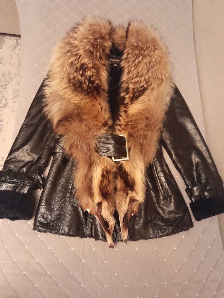 Дубленка женская  Massimo dutti