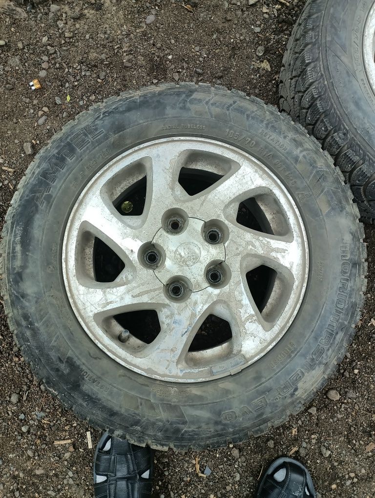 Продам титановые диски R14 разболтовка 5x114.3