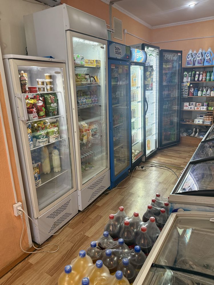 Продается действующий магазин в центре села Шарбакты