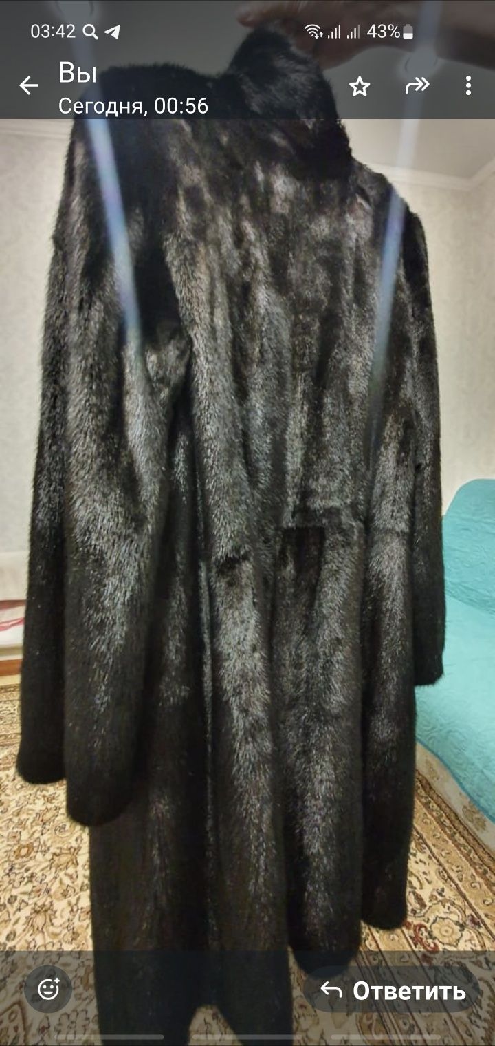 Продам норковую шубу