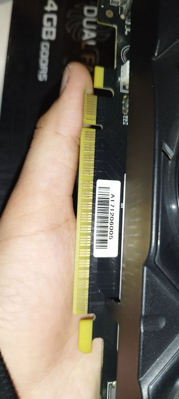 Продам видеокарту palit 1050 ti 4 gb