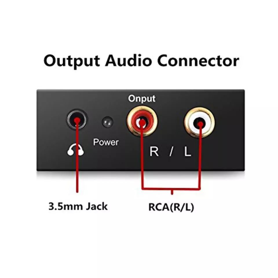 Переходник toslink (оптика) на 2RCA (колокольчики). Алматы
