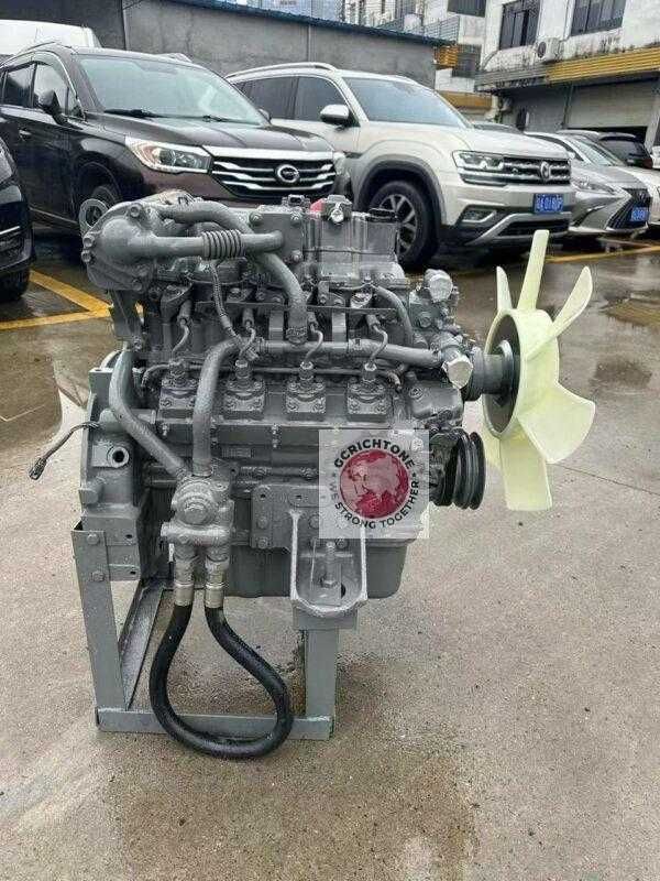Дизельный двигатель ДВС Isuzu 4LE2