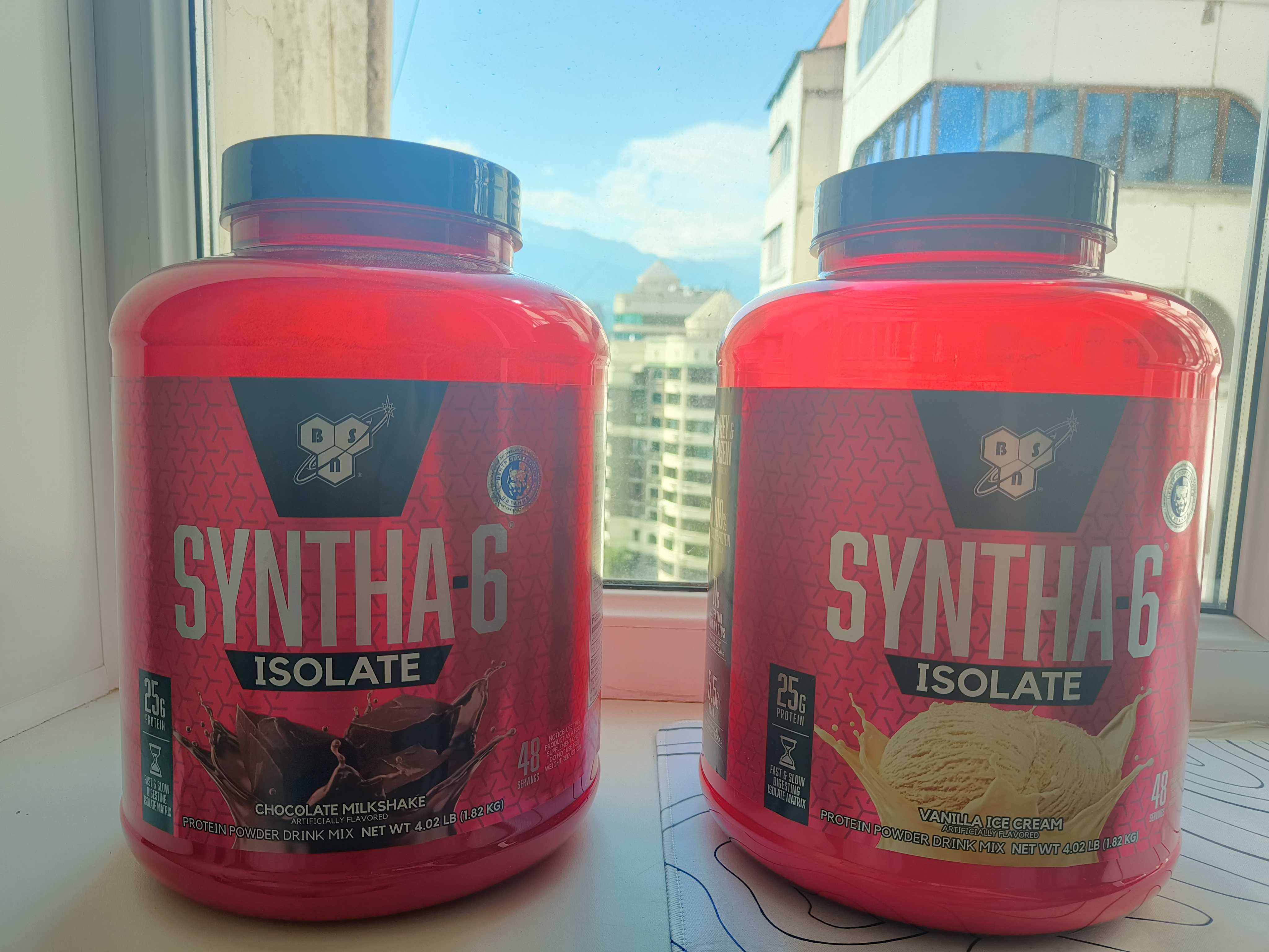 Протеин изолят. Syntha 6 isolate. 2 * 1.8кг