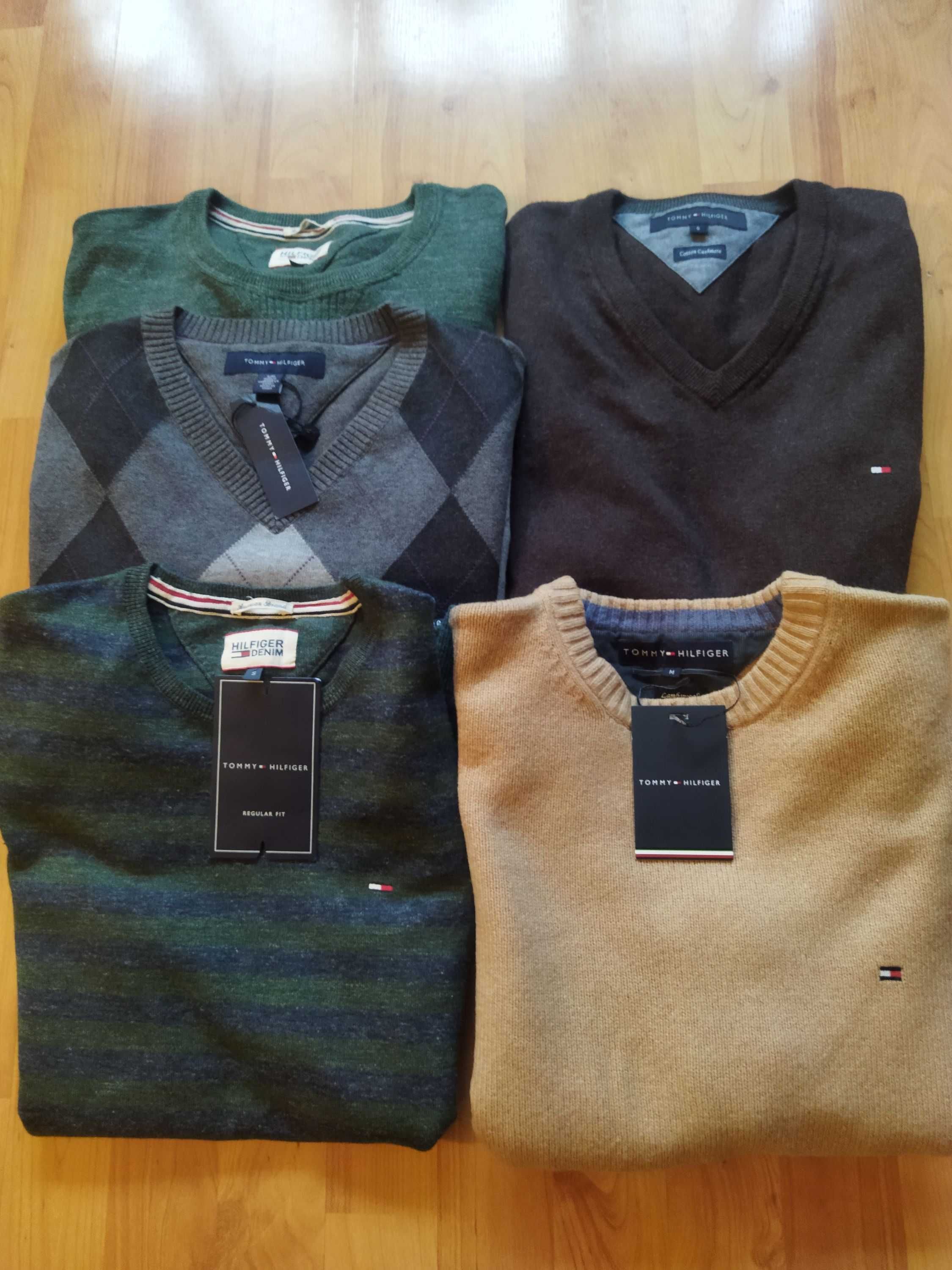 Свитера-пуловеры Tommy Hilfiger (США),оригинал,новые,р-ры 46,48 и 50