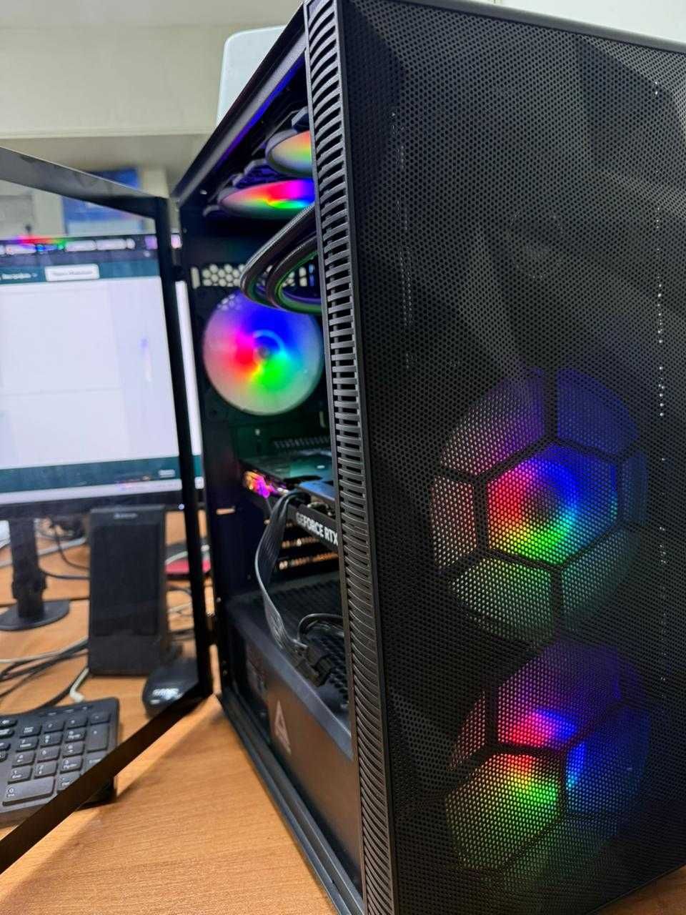 Продам игровой компьютер i5 12400, 4060, 16 гб ОЗУ DDR5