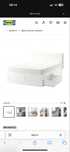 Кровать Ikea Brimnes 160х200