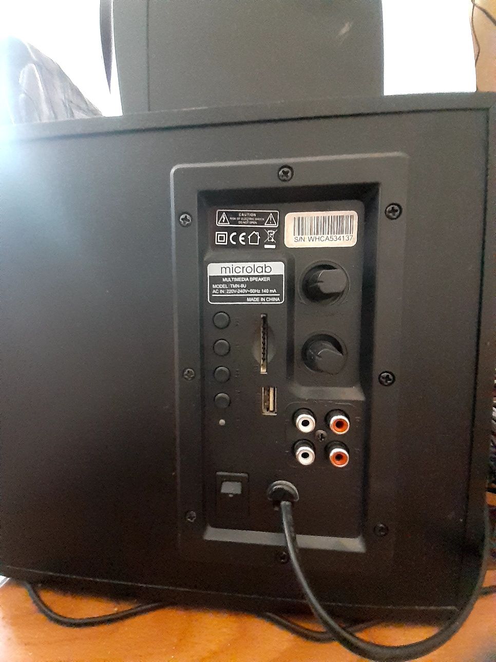 Колонка Сабвуфер Microlab TMN-9U