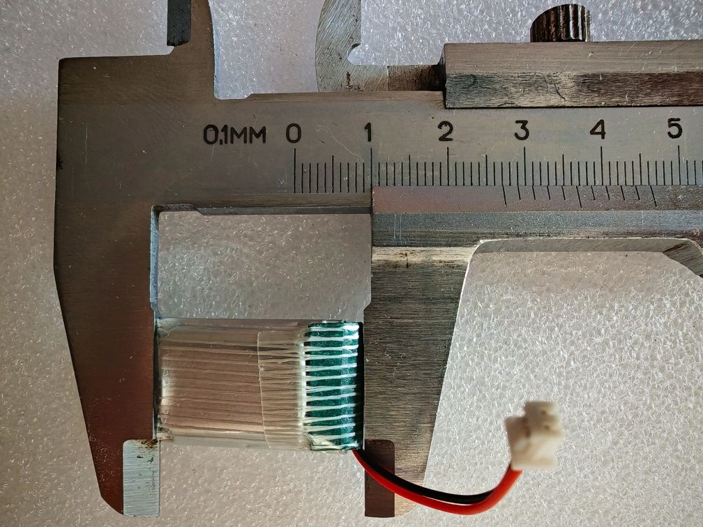 Аккумулятор Li-Po 20C 7.5х17х27 мм 220мАч