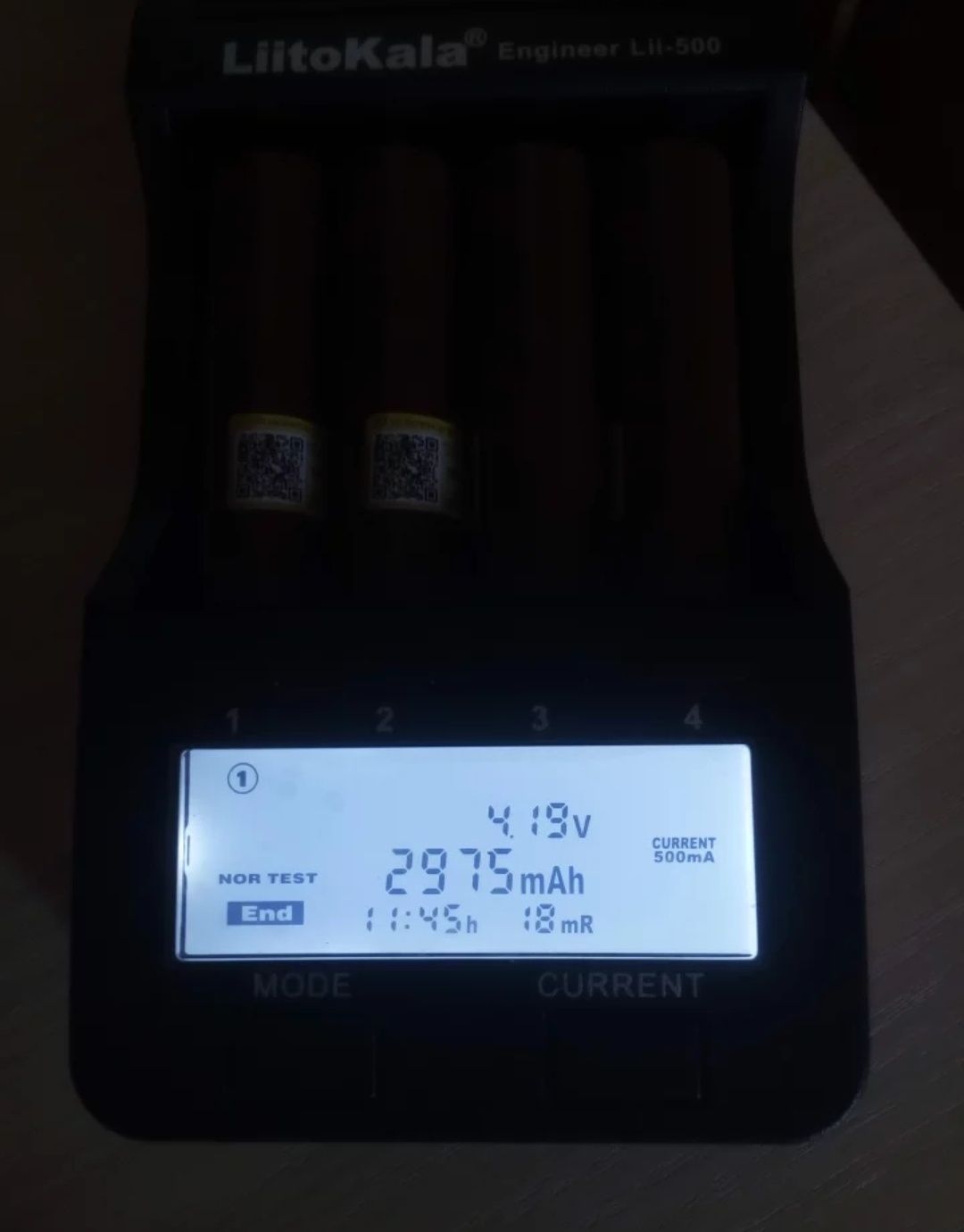 Аккумулятор 18650 HG2 3000mAh ток 20А батарея