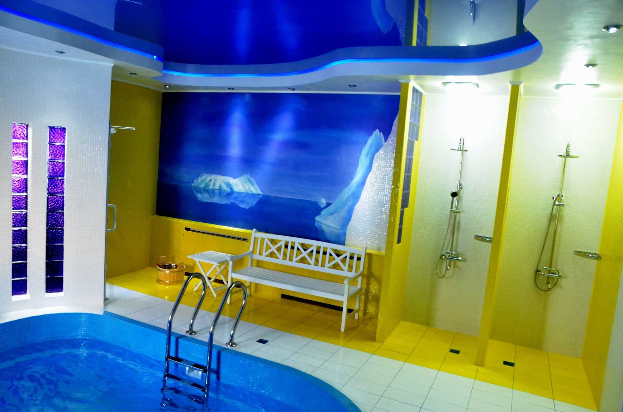 Сауна "LЁD", 7500 тенге в час.
