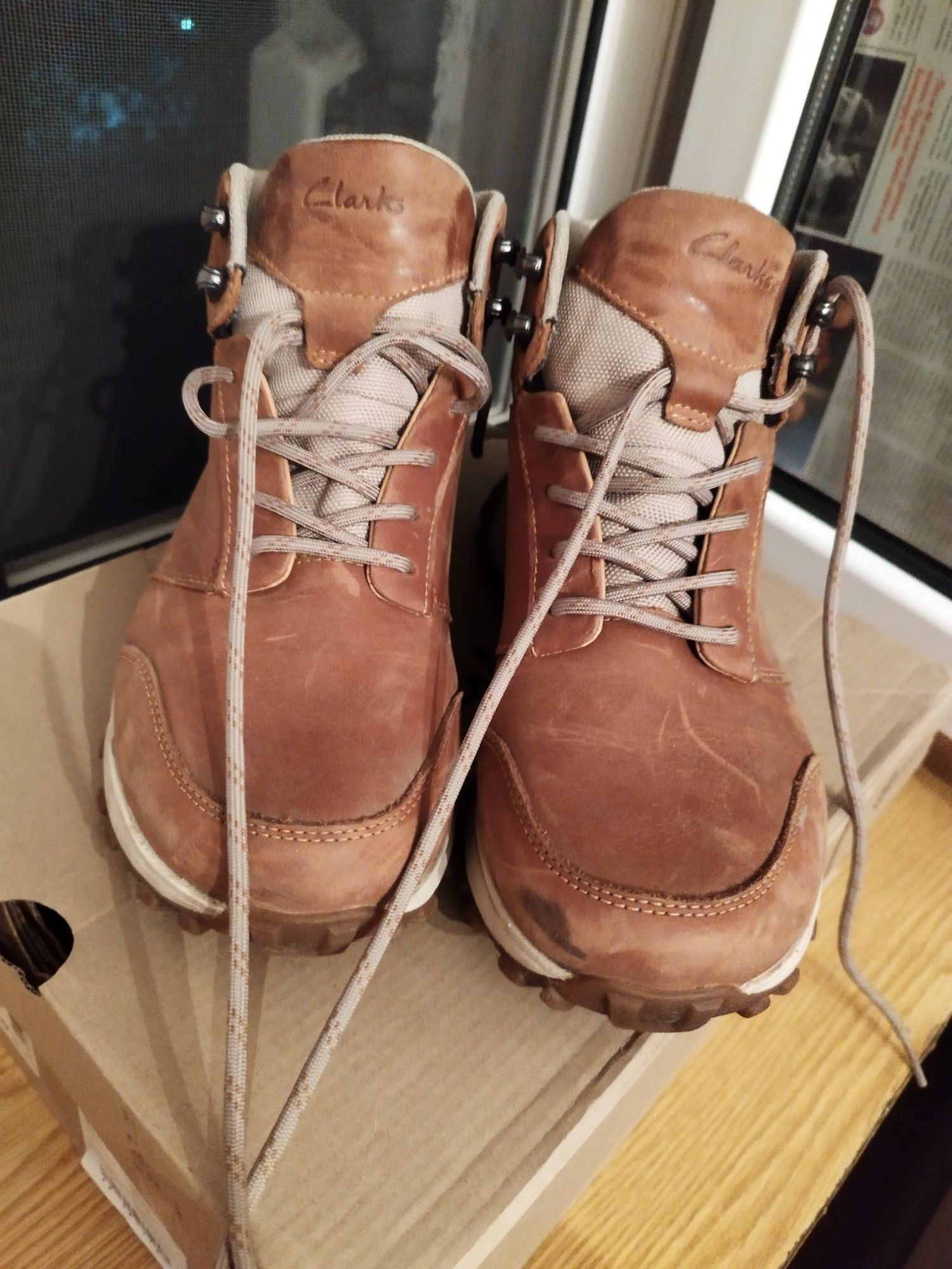 Мужские демисезонные ботинки Clarks