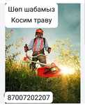 Шөп шабамыз. Косим траву