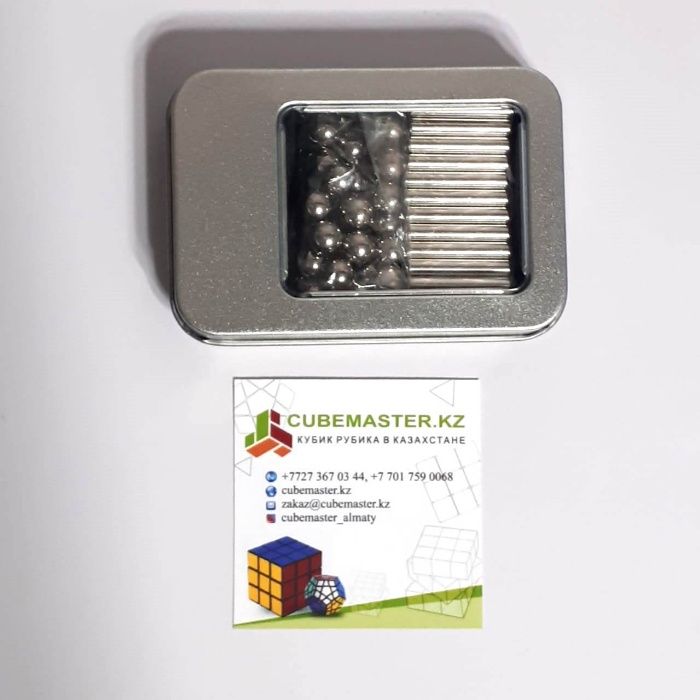 Конструктор Magnetic sticks and balls 36 палочек и 27 шариков в Алматы