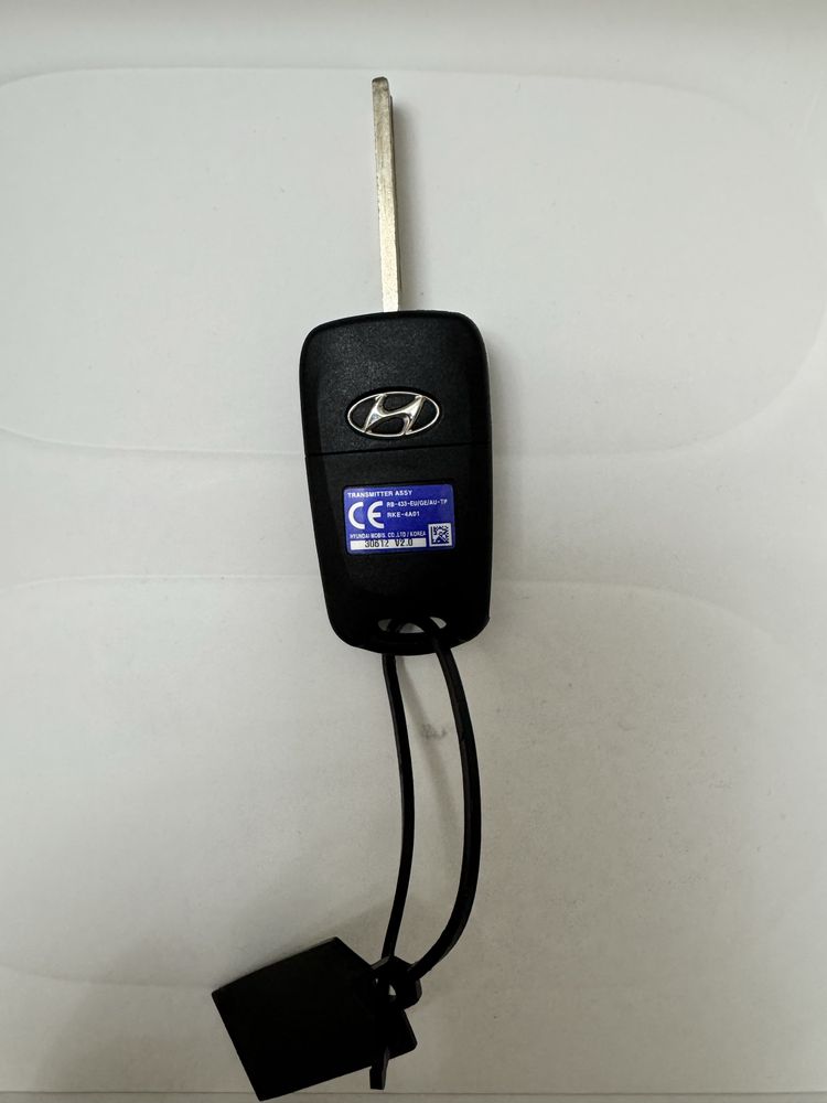 Ключ от автомобиля марки Hyundai Accent