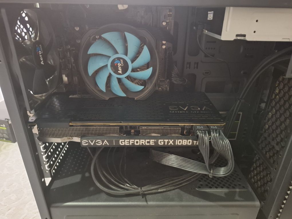 Мощный ПК R5 5600 GTX 1080 Ti