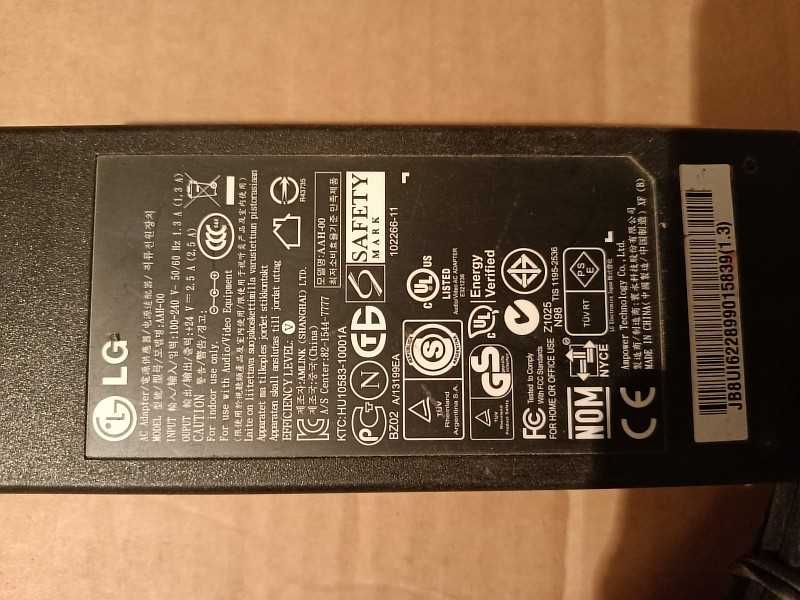 Продам блок питания для монитора "LG" (AAH-00).