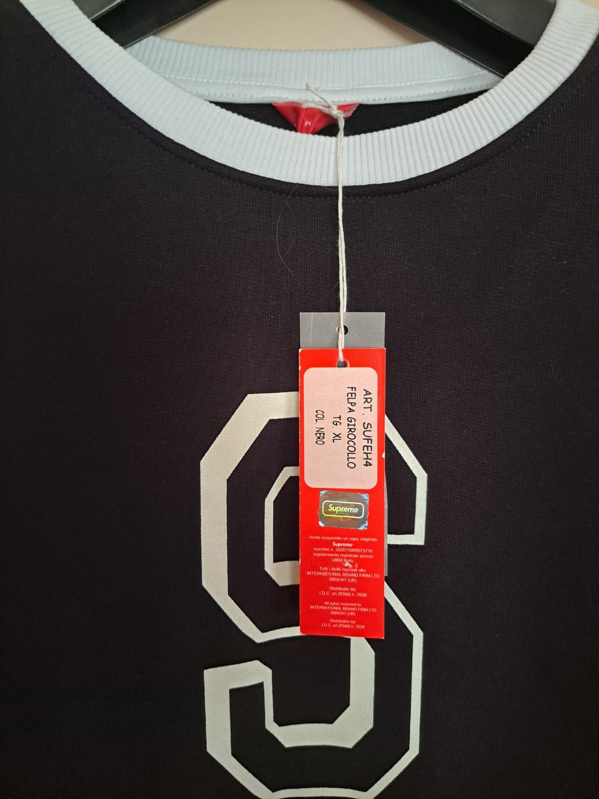 Свитшот Supreme Италия