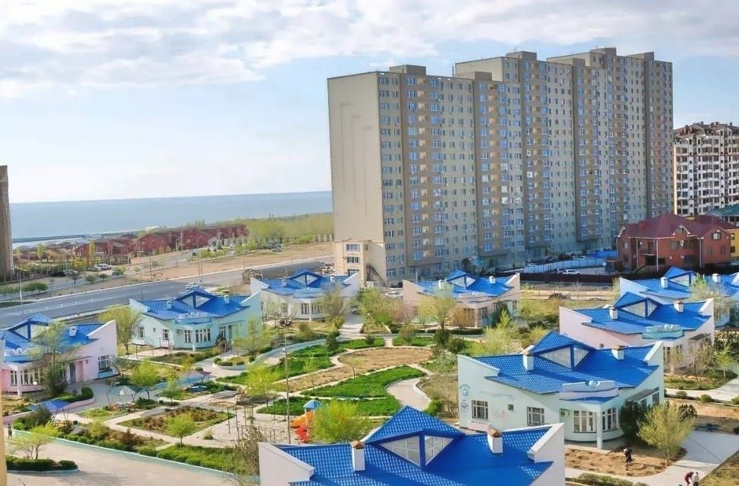 17 мкр ЖК ДУКАТ ХАЛЫК АРЕНА Вид на море ЗВОНИТЕ 24/7 Smart-Wifi 3-трех