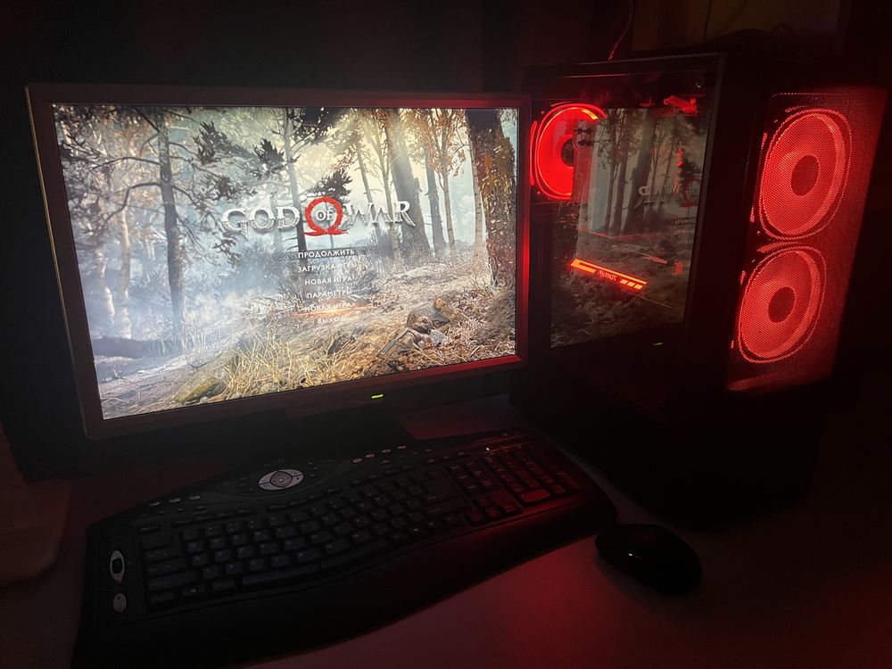 Компьютер игровой i5-10400f GTX-1060