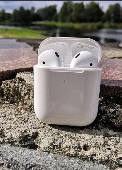 Аирподс второй серии 1:1 Lux Premium EAC (1в1 как 2 поколения) airpods