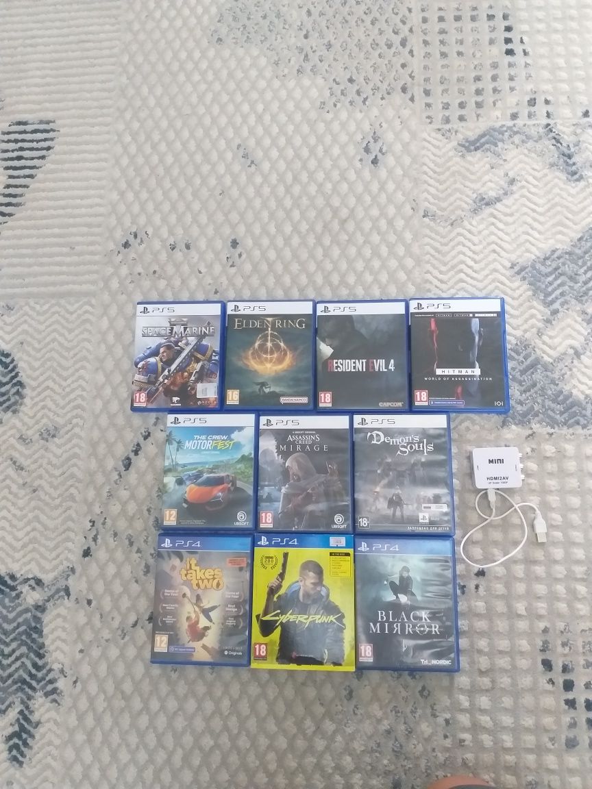 Продам игры PS4-PS5 в отличном состоянии