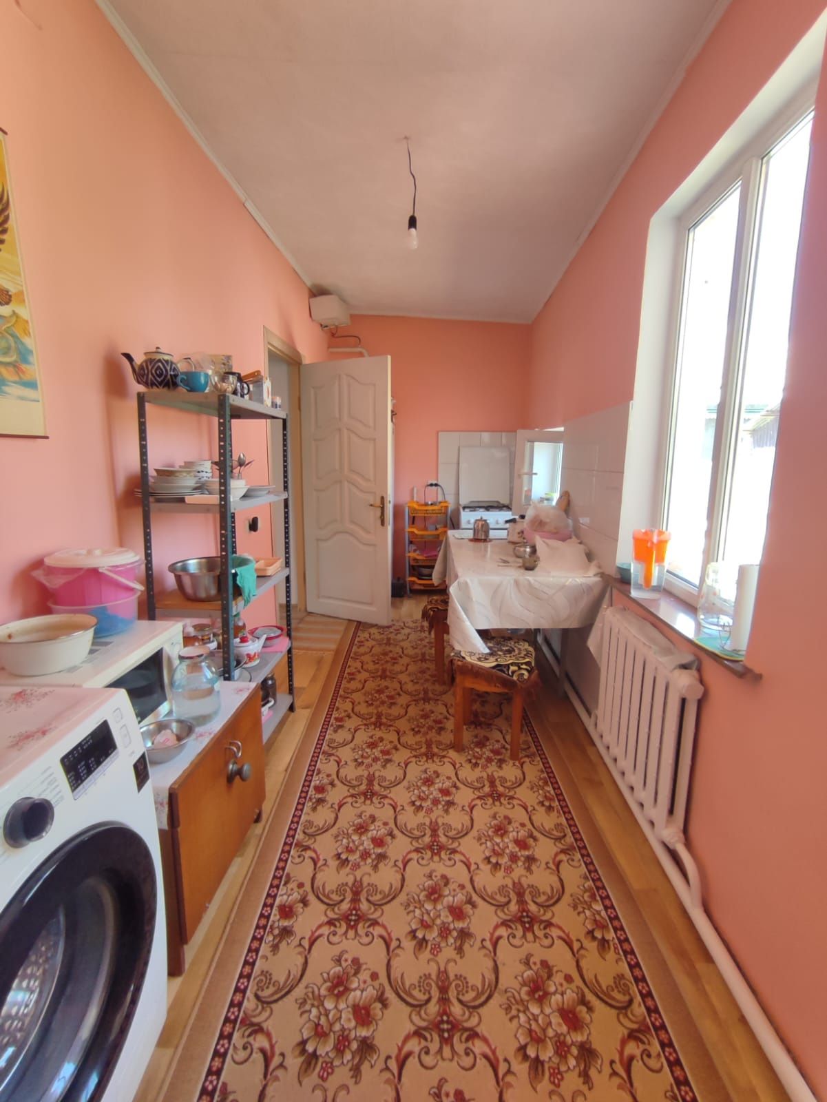 Продается дом в п.Касымбек.55 м2 .Участок 11 соток.