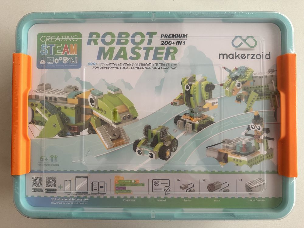 Конструктор Makerzoid Premium более 600 деталей