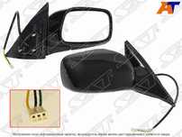 Зеркало TOYOTA CAMRY 01-06 RH 3 контакта LHD Toyota Camry
