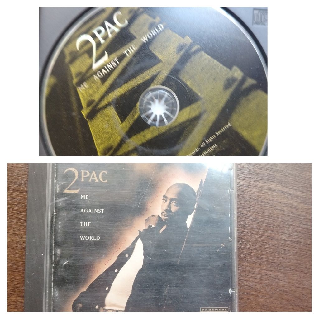 CD 2PAC "Me against the world" 1996 год
