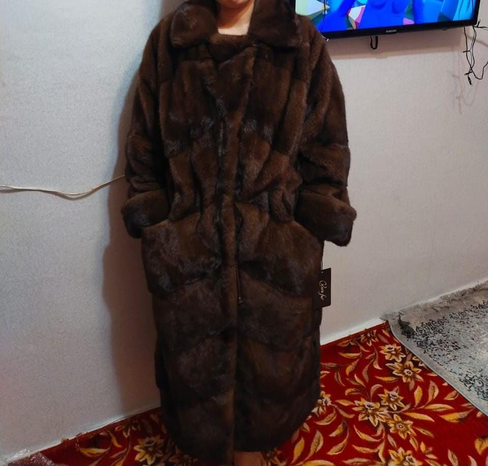 Натуральный норковый шуба