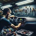 Установка автомагнитол