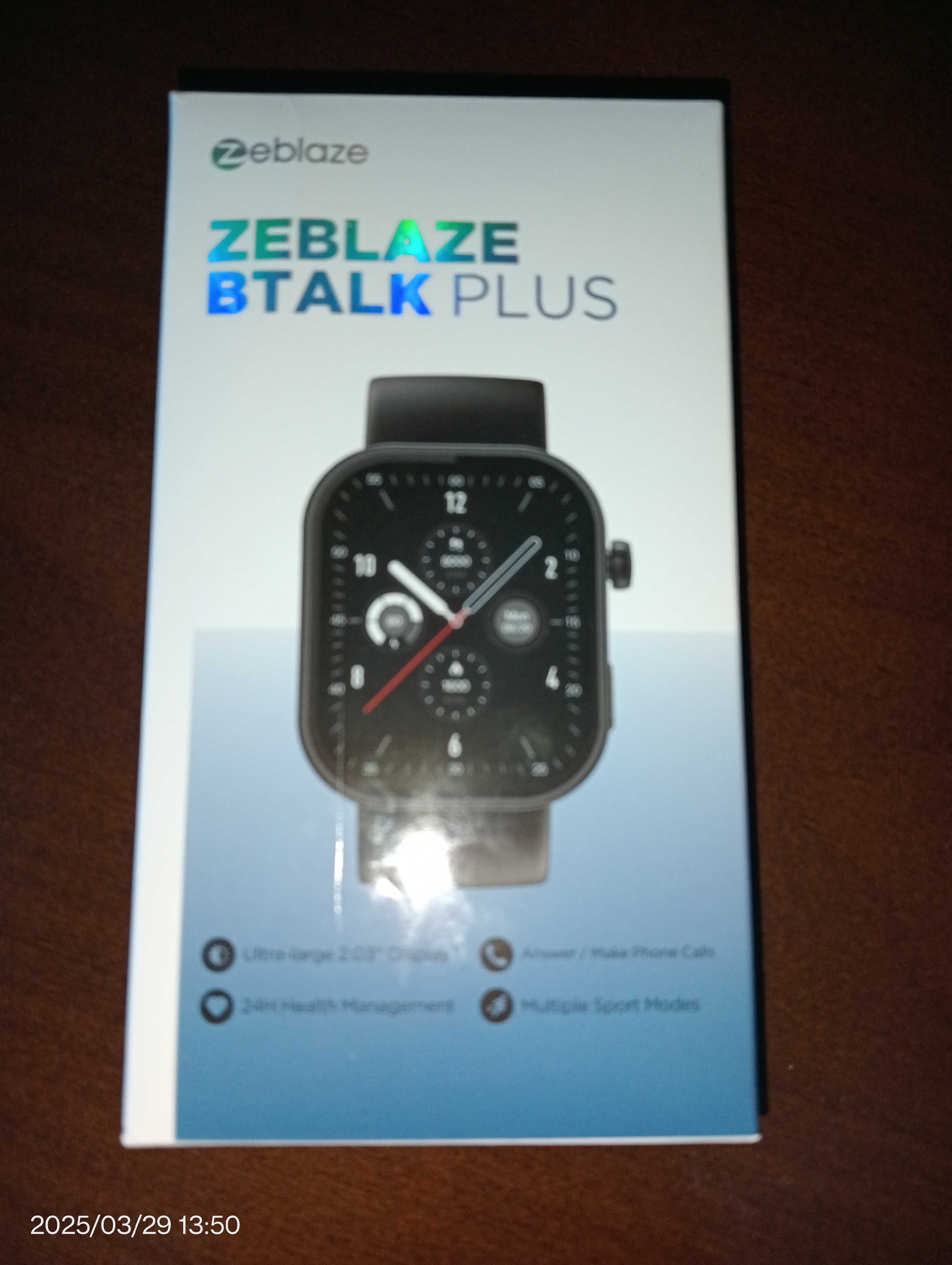 Умные часы Zeblaze btalk plus